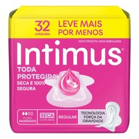 Absorvente Intimus Seca/Suave Abas 32 Und.