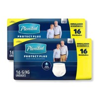 Roupa Íntima Descartável Plenitud Plus G/XG Pacote 16 Unidades Leve Mais Pague Menos