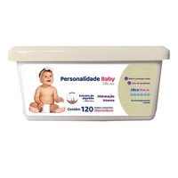 Toalha Umedecida Personalidade Baby Care 120 Unidades