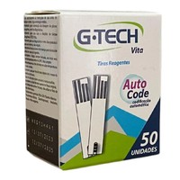 Tiras Medição de Glicose G-Tech Vita 50 und.