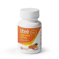 Cúrcuma 500mg Suplemento Alimentar Liteé 30 Cápsulas